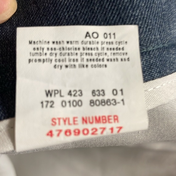 Action Slacks by Levis Strauss & Co Dress/Casual Pant size 40x24 - Picture 10 of 10